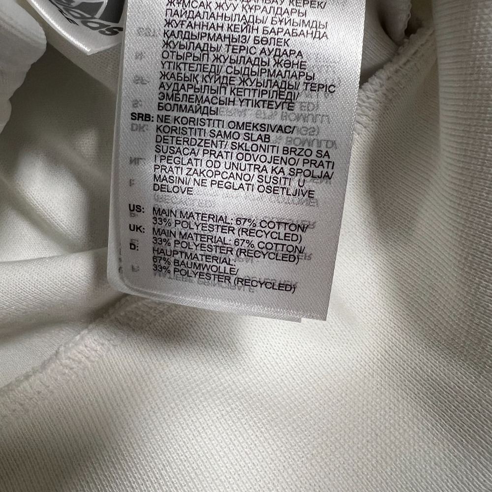 Adidas Womens S White Washington Huskies Primegreen Full Zip Track Jacket NWT - Picture 6 of 8